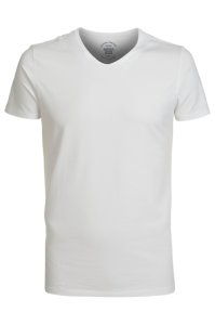 America Today Hommes Basic T-shirt Brandon Blanc
