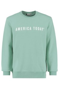 America Today Hommes Sweat Story Bleu