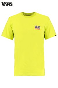 Vans T-shirt Eyes Open Jaune