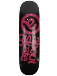 About Monochrome 3Co 8.25 Skateboard Deck roze