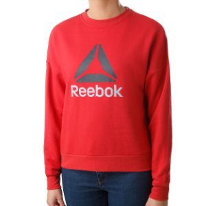 Reebok Workout Big Logo CoverUp Sweatshirt Dames