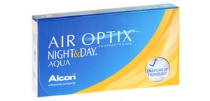 Alcon & Ciba Vision - Air optix night & day aqua - pack de 3 lentilles de contact