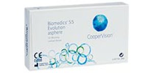 Coopervision - Biomedics 55 evolution - pack de 3 lentilles de contact