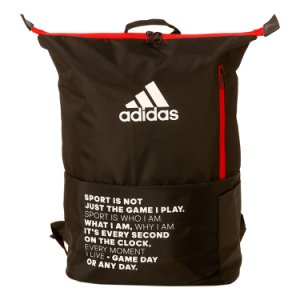 Adidas Back Pack Multigame Sac De Sport Padel - Noir , Rouge