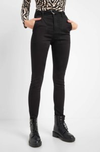 Orsay - Spodnie skinny z paskiem