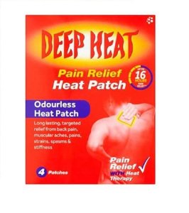 Deep Heat Pain Relief Patch 16 Hours 4 Patches