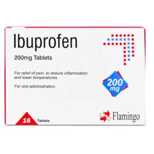 Ibuprofen 200mg 16 Tablets (Brands may vary subject to availability)