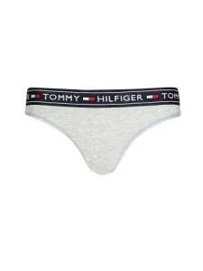 TOMMY HILFIGER String Authentic Cotton grau | XS