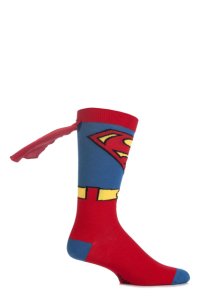 Film & Tv Characters - Boys 1 pair sockshop superman cape socks