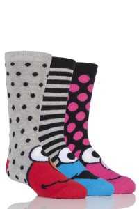 Kids 3 Pair SockShop Sesame Street Socks