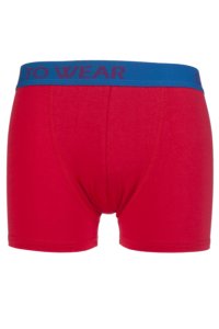 Mens 1 Pair SockShop Dare to Wear Bamboo Hipster Trunks In Pillar Box Red