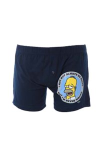 Mens 1 Pair TM Simpsons Boxer Shorts