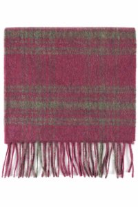 Mens and Ladies SockShop of London Made In Scotland Check 100% Cashmere Scarf