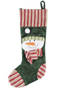SockShop 3D Snowman Design Christmas Stocking