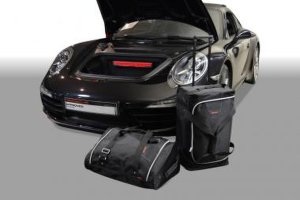 Car-Bags Porsche 911 Reisetaschen-Set (991) ab 2011-2018 (2WD Links-/Rechtslenker + 4WD nur Linkslenker) | 1x65l + 1x48l