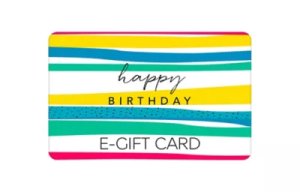 Just for You Stripes E-Gift Card