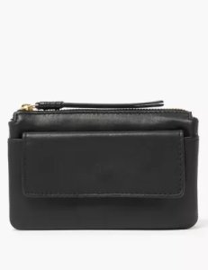 M&S Collection Leather Zip Detail Travel Wallet