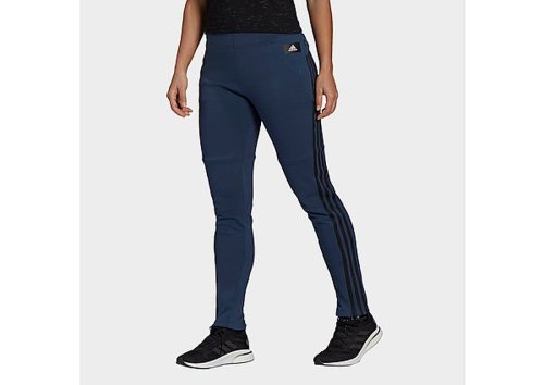 Adidas Sportswear 3-Stripes Skinny Tracksuit Bottoms - Crew Navy  - Womens