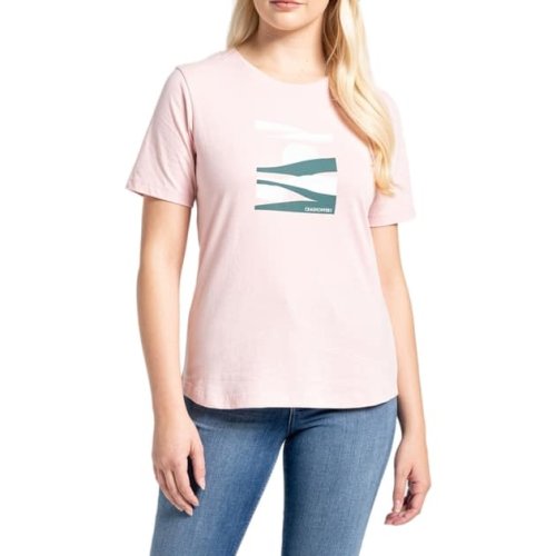 Craghoppers Ally T-Shirt Damen (Rosa 44) Kletterbekleidung