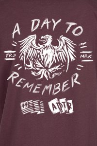 A Day To Remember ADTR T-Shirt weinrot