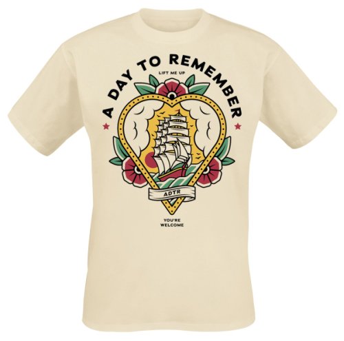 A Day To Remember  You're Welcome  T-Shirt  beige