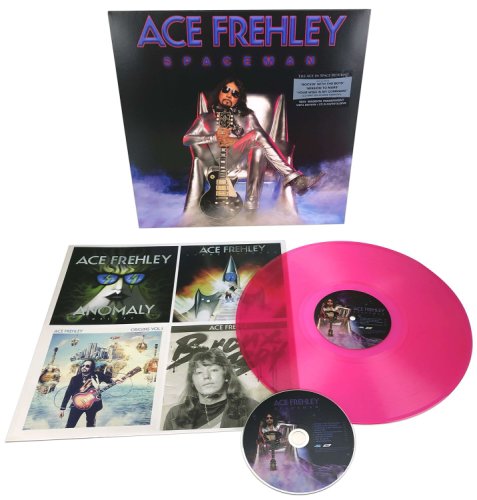 Ace Frehley  Spaceman  LP & CD  magenta
