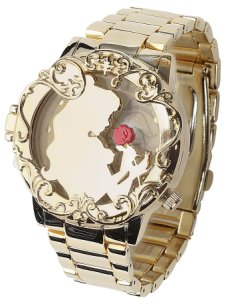 Die Schöne und das Biest  Golden Belle  Armbanduhr  goldfarben