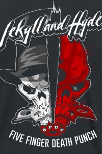 Five Finger Death Punch Jekyll And Hyde T-Shirt schwarz