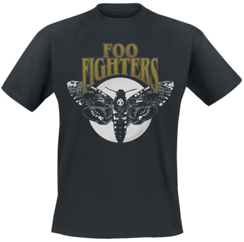 Foo Fighters  Hawk Moth  T-Shirt  schwarz