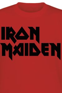 Iron Maiden Classic Logo T-Shirt rot