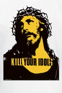 Kill Your Idols  T-Shirt weiß