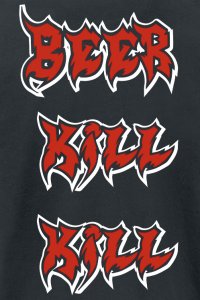 Korpiklaani Beer Kill Kill T-Shirt schwarz