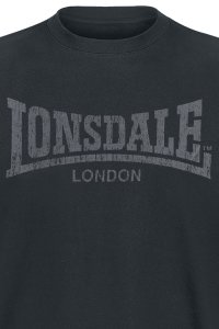 Lonsdale London Logo Kai T-Shirt schwarz