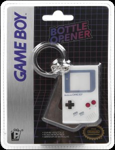 Nintendo Game Boy - Flaschenöffner Schlüsselanhänger multicolor