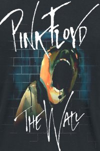 Pink Floyd The Wall Scream T-Shirt schwarz