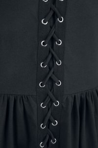 Poizen Industries Faye Dress Mittellanges Kleid schwarz