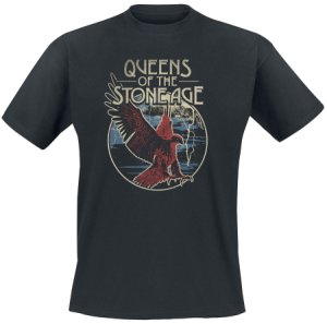 Queens Of The Stone Age  Eagle  T-Shirt  schwarz