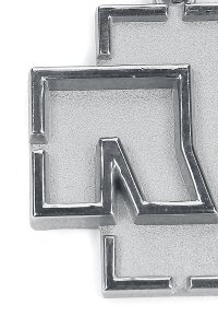 Rammstein Rammstein Logo Schlüsselanhänger chrom