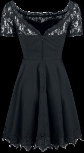 Spin Doctor Amara Mini Dress Mittellanges Kleid schwarz