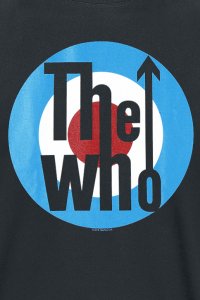 The Who Classic Logo T-Shirt schwarz