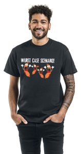 Wurst Case Scenario  T-Shirt schwarz