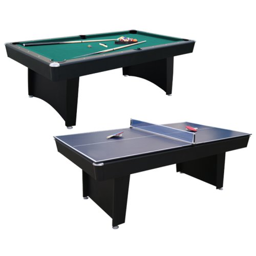 Air King 7ft Dual Pool & Table Tennis Table with Black Body
