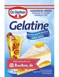 Dr. Oetker Gelatine gemahlen weiß