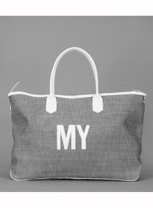 Young British Designers - My travel tote in blue chambray by jam love london