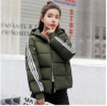 2018 Winter New Arrival Fashion Womens Short Down Cotton Padded Coat Hooded Jacket