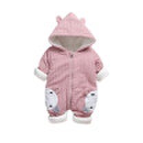 2108 New Baby rompers Overalls Clothes Winter Boy Girl Garment Thicken Warm Pure Cotton Outerwear coat jacket kids Snow Wear