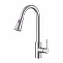 304 stainless steel kitchen faucet draw sink sink hot&cold faucet