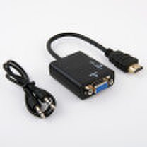 HDMI to VGA Adapter for PS4 Pro Raspberry Pi 3 2 Chromebook TV HDMI VGA Cable Digital Analog Audio VGA to HDMI Converter