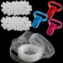 Qingwei Balloon arch styling chain 10 m plum shape clip accessories 20 knotter tied balloon tool 3