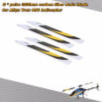 2 Pairs Carbon Fiber 325mm Hauptrotorblätter Main Blades für Align Trex 450 New Toys & Hobbies Helicopter Accessories